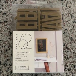 PROJECT 62 Letterboard Letters